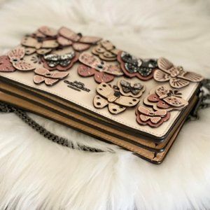Coach Butterfly Applique Callie Crossbody